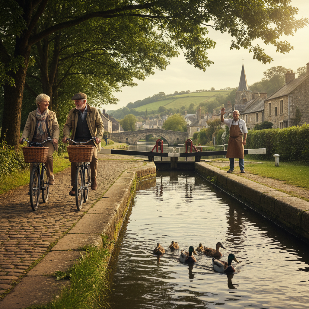 Cycling Along Canal Towpaths: Flat Routes, Quacking Ducks, and Lockkeepers — visual companion 3