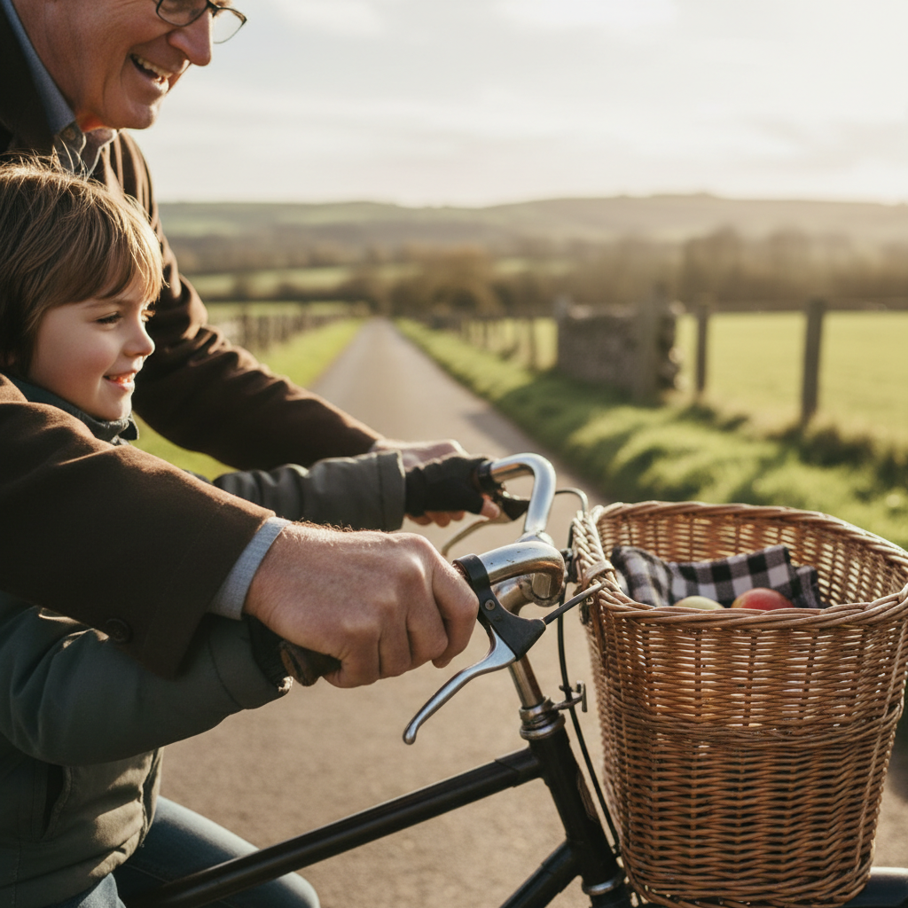 Tandem Cycling with a Grandchild: Shared Balance and Giggles on Farm Lanes — visual companion 2