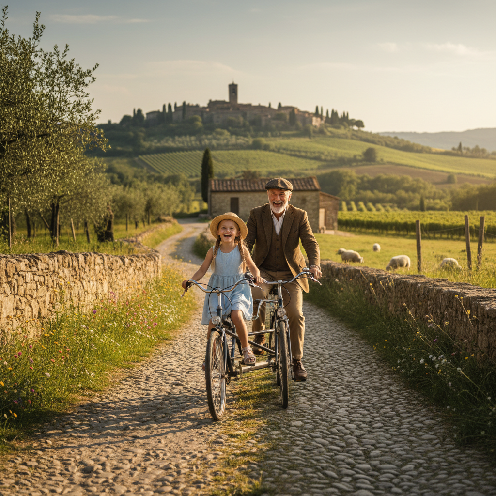 Tandem Cycling with a Grandchild: Shared Balance and Giggles on Farm Lanes — visual companion 3