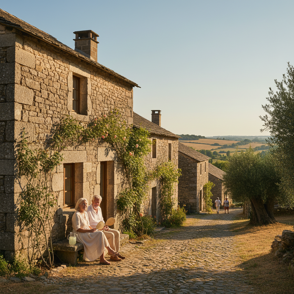 The Thick Stone Walls of Country Cottages: Natural Insulation Against Summer Heat — visual companion 3