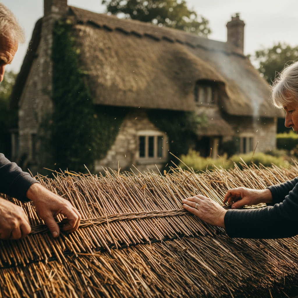 The Thatched Roof: Bundled Reeds, Hazel Spars, and Master Thatched Ridges — visual companion 2