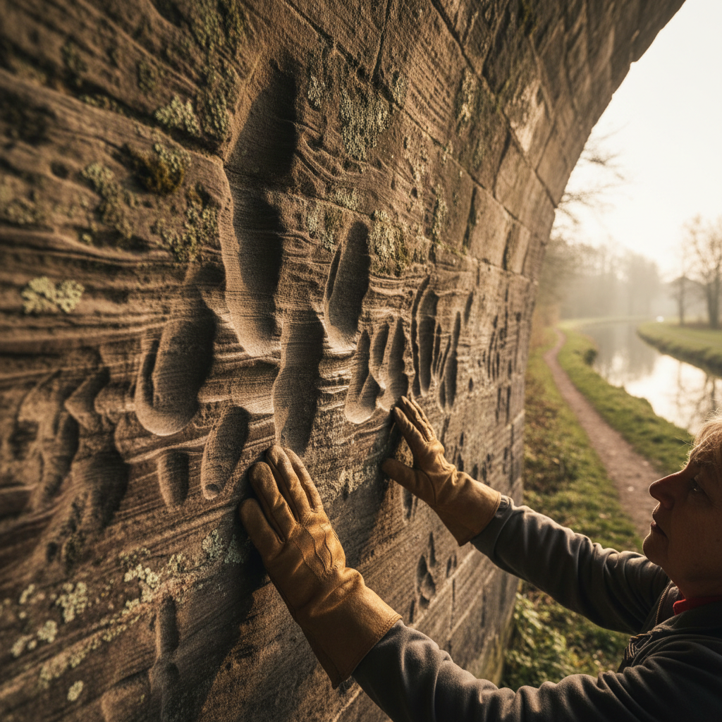The Rope Wear Grooves on Stone Bridge Abutments: Silent Traces of Towpath Horses — visual companion 2