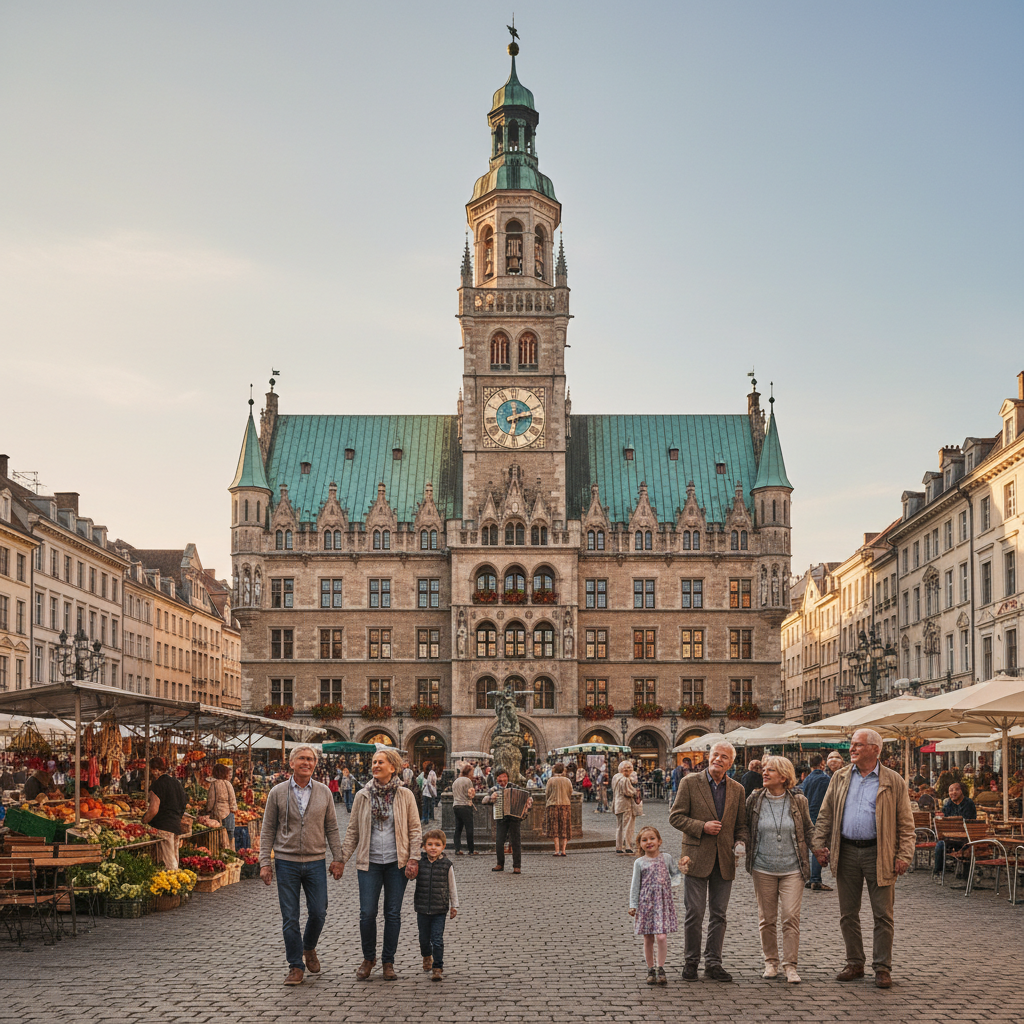Town Hall Clock Towers: Carillon Melodies Ringing Across the Market Square — visual companion 3