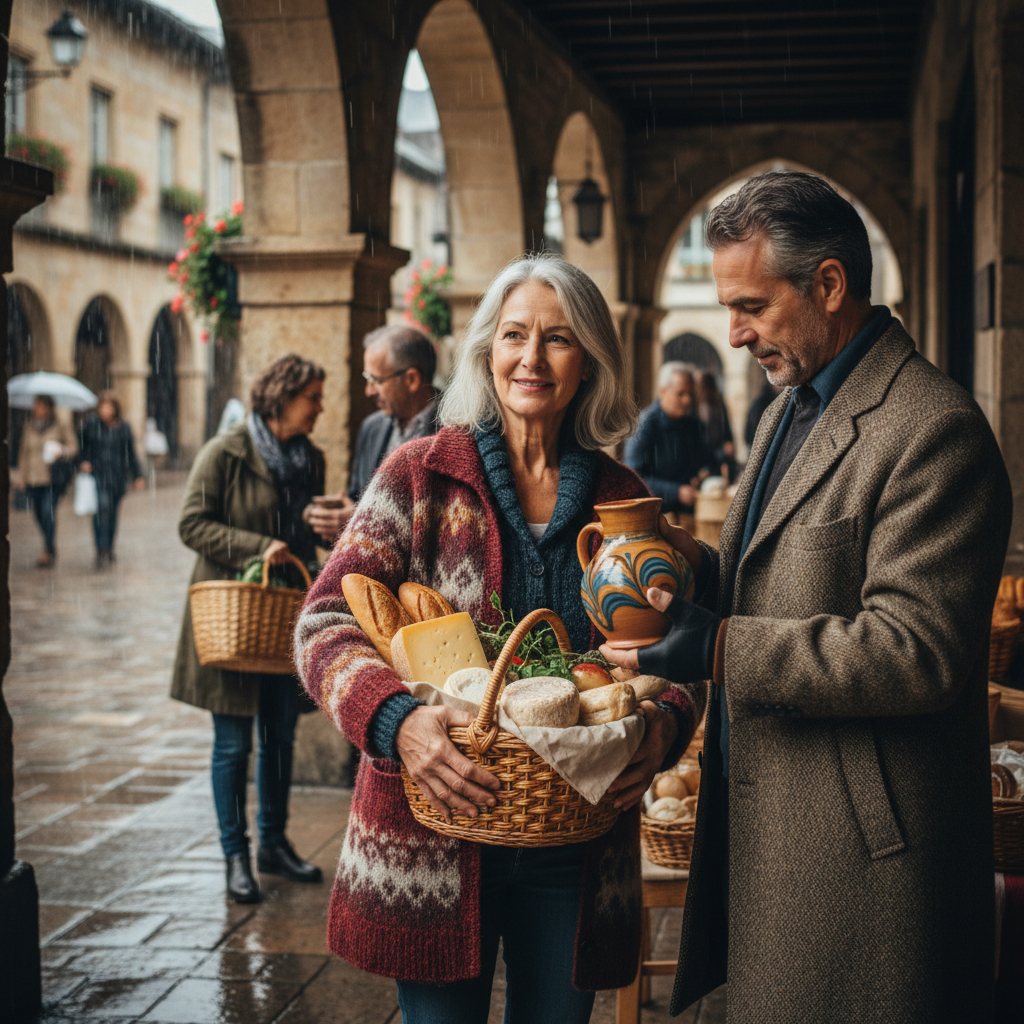 Arcaded Medieval Walkways: Staying Dry on Rainy Shopping Mornings — visual companion 2