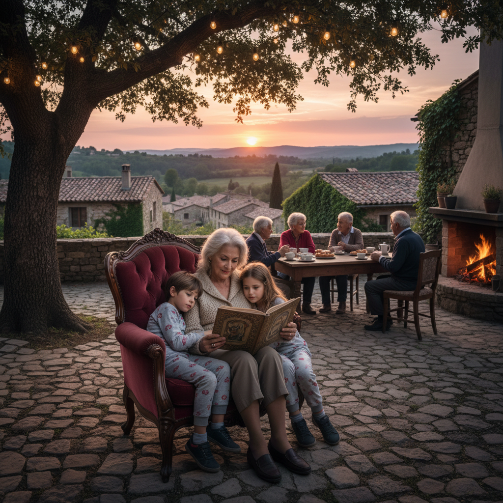 The Storytelling Armchair: Where Grandparents Read Tales Before Bedtime — visual companion 3