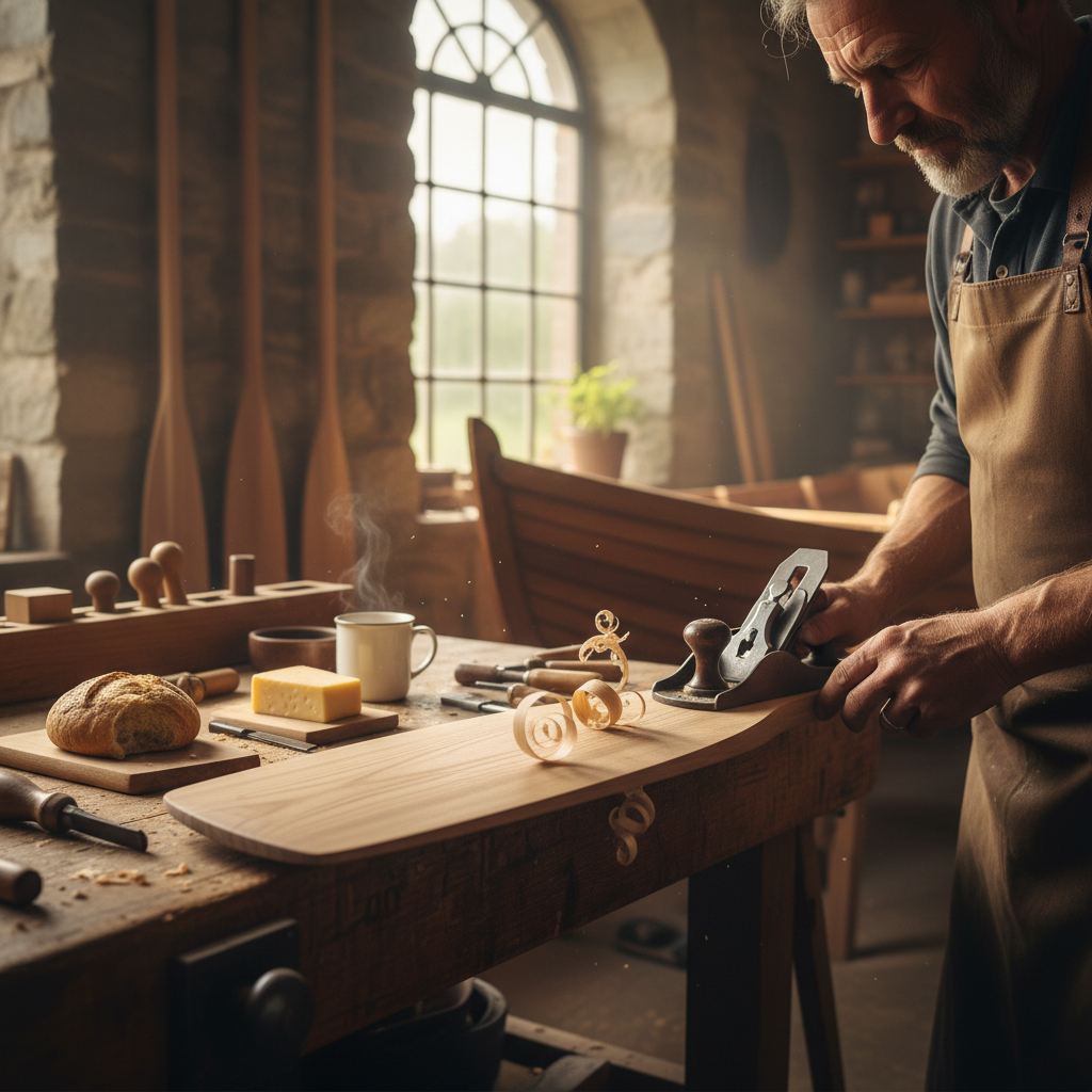 The Wooden Oar Workshop: Shaving Ash Blades for Pilot Gigs — visual companion 2