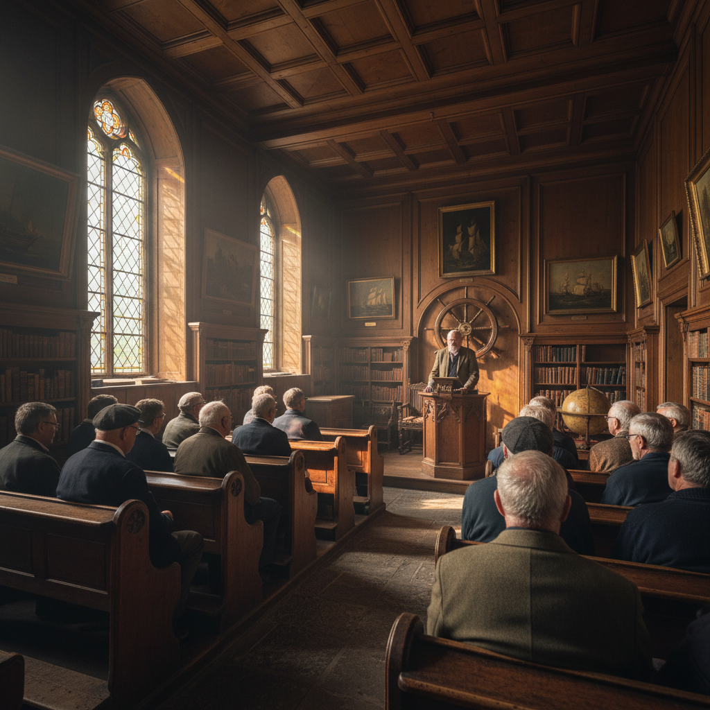 The Sailors' Bethel and Mission: Wood-Paneled Sanctuaries for Coastal Seafarers — visual companion 3