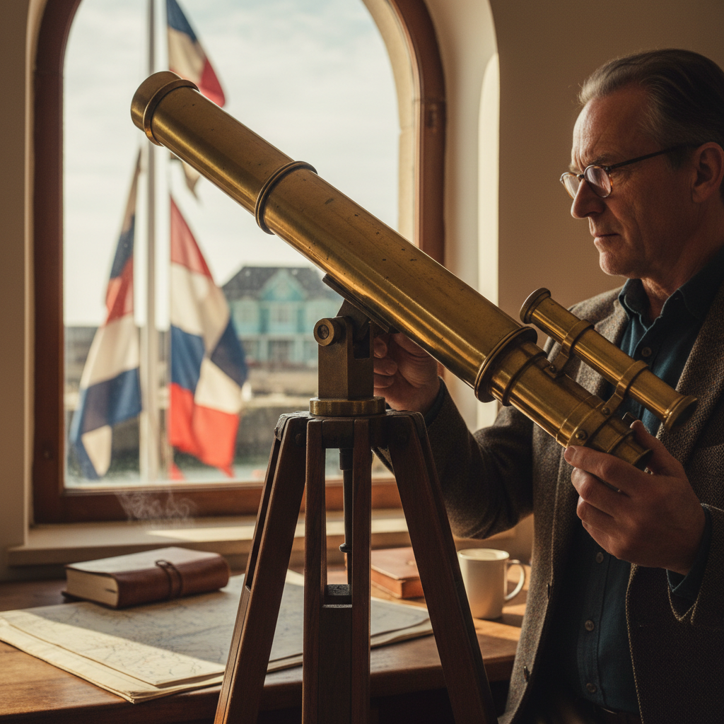 The Harbour Master's High Window: Brass Telescopes and Flagpole Signals — visual companion 2
