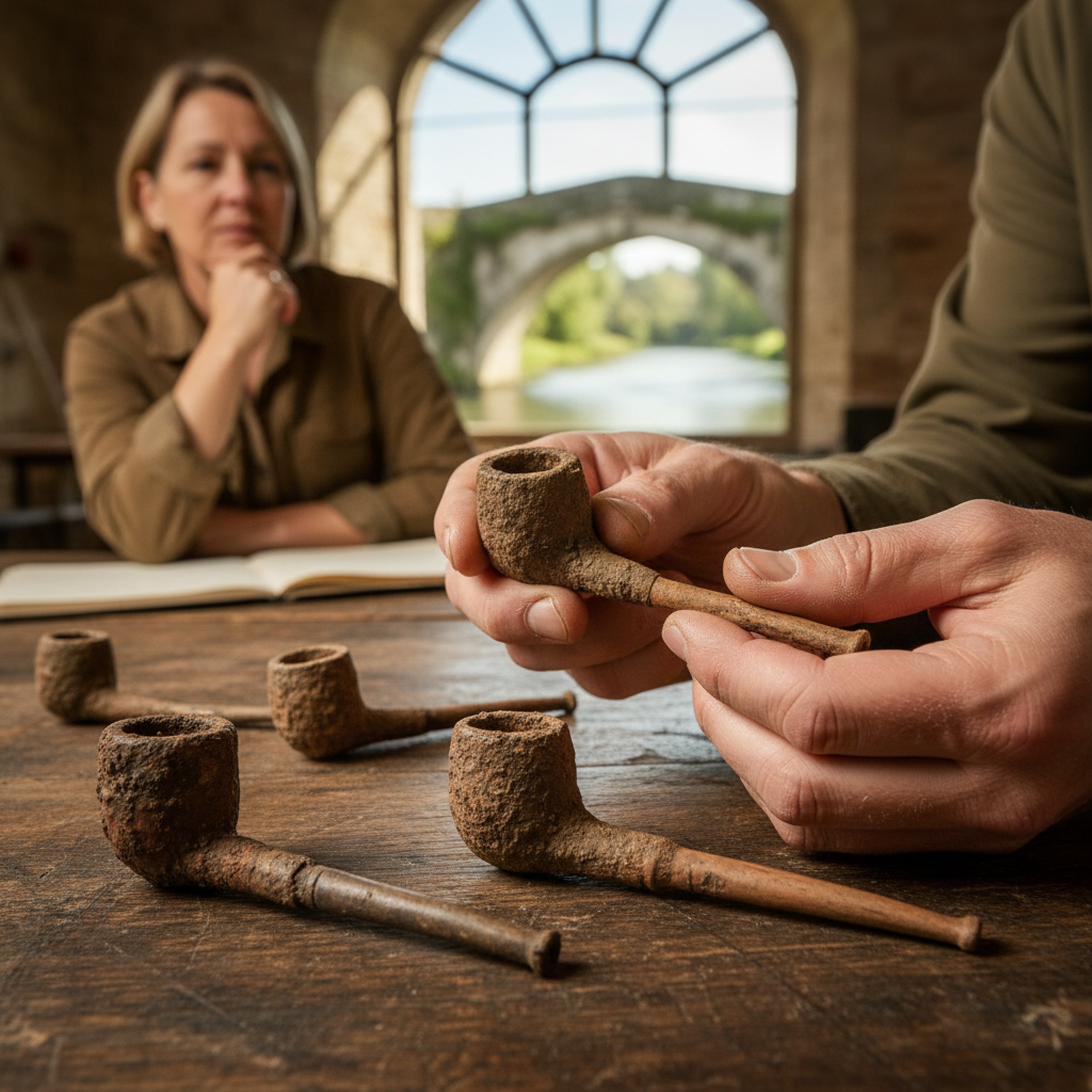 Clay Pipe Discoveries in Riverbeds: Tiny Relics of 17th-Century Smokers — visual companion 2
