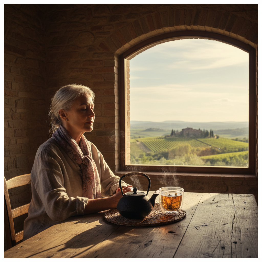 The Cast Iron Teapot and Steeping Leaves: The Meditation of Five Minutes Waiting — visual companion 3