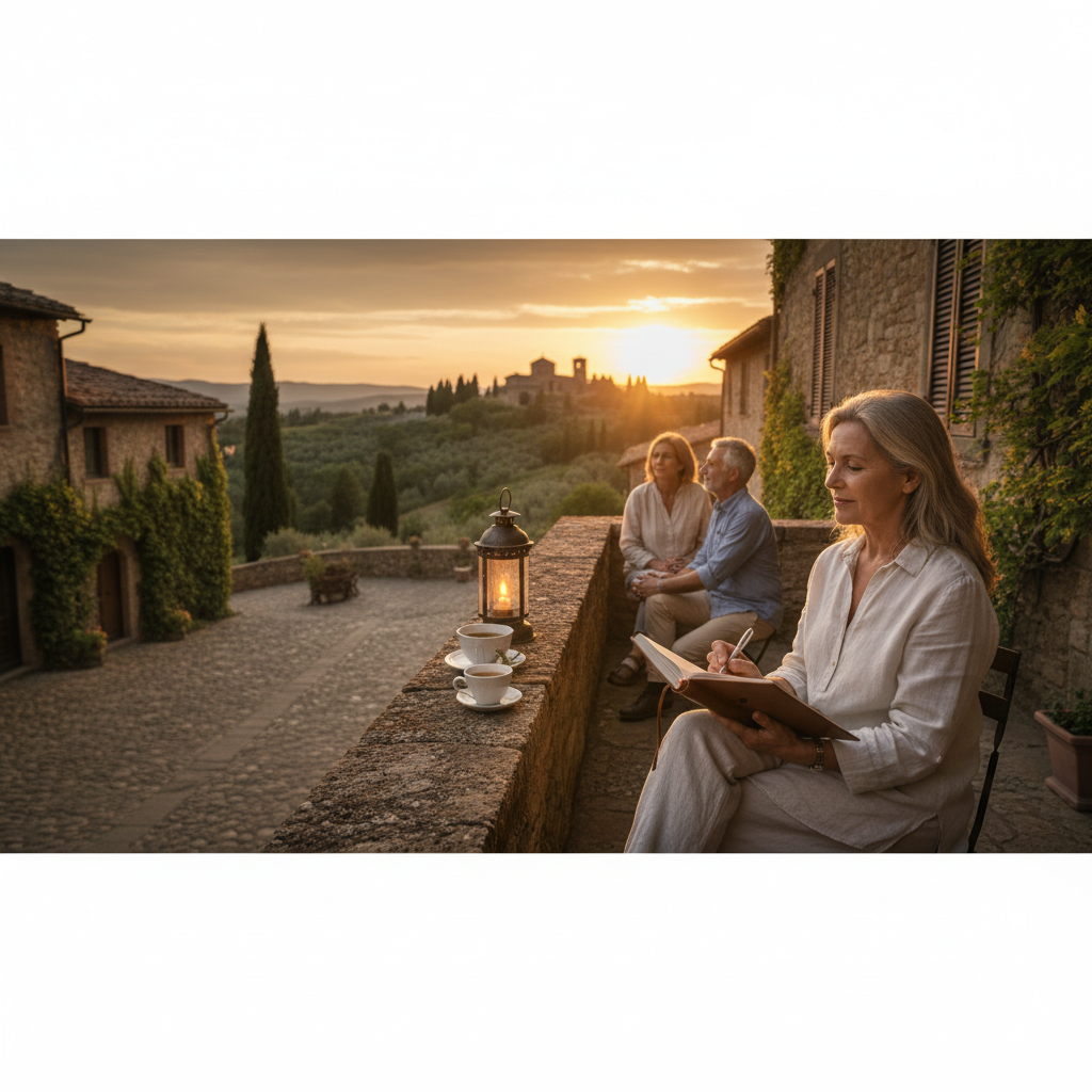 Writing in the Daily Gratitude Journal: Three Moments of Calm Before Sleep — visual companion 3
