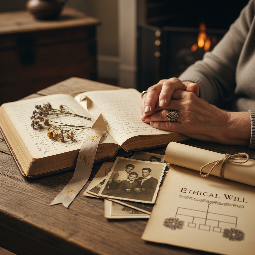 Guide de la mémoire intergénérationnelle : préserver les histoires orales, les photographies d’archives et les testaments éthiques familiaux — Visuel éditorial 2