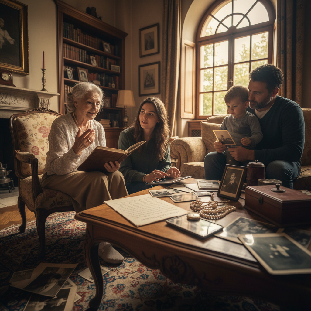 Guide de la mémoire intergénérationnelle : préserver les histoires orales, les photographies d’archives et les testaments éthiques familiaux — Visuel éditorial 3