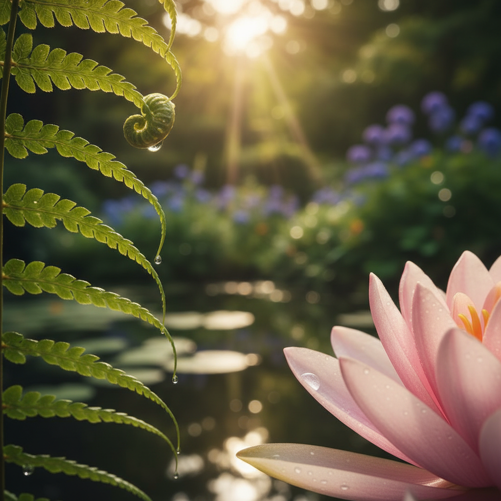 Lokale botanische tuinen als toevluchtsoorden van rust — Redactionele afbeelding 2