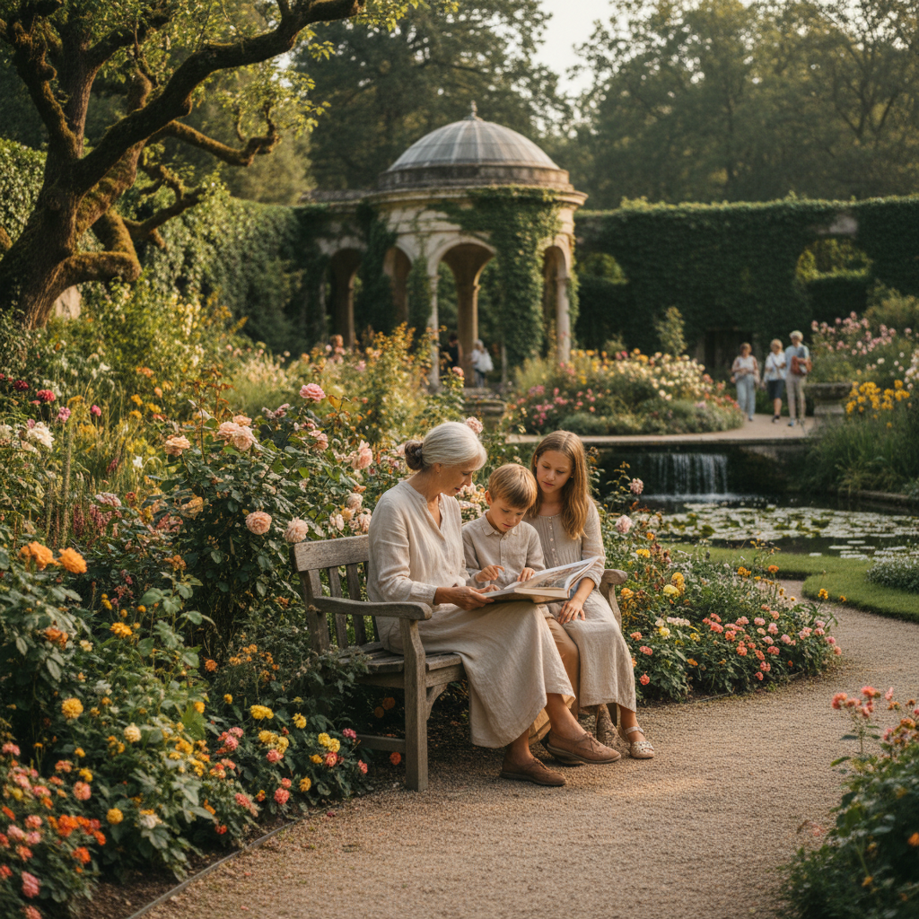 Lokale botanische tuinen als toevluchtsoorden van rust — Redactionele afbeelding 3