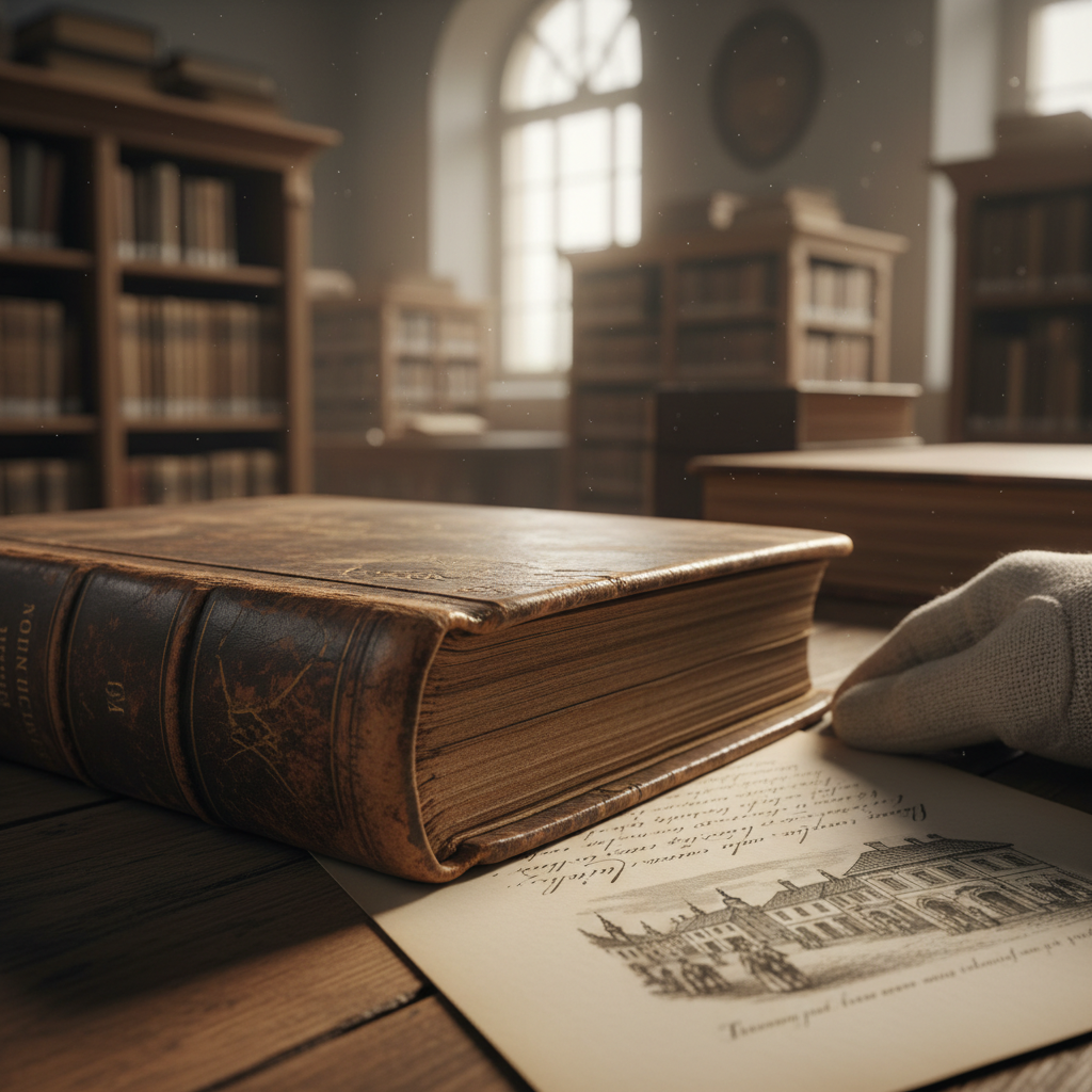 Arxius de biblioteques públiques: descobrir les cròniques locals — Imatge editorial 2
