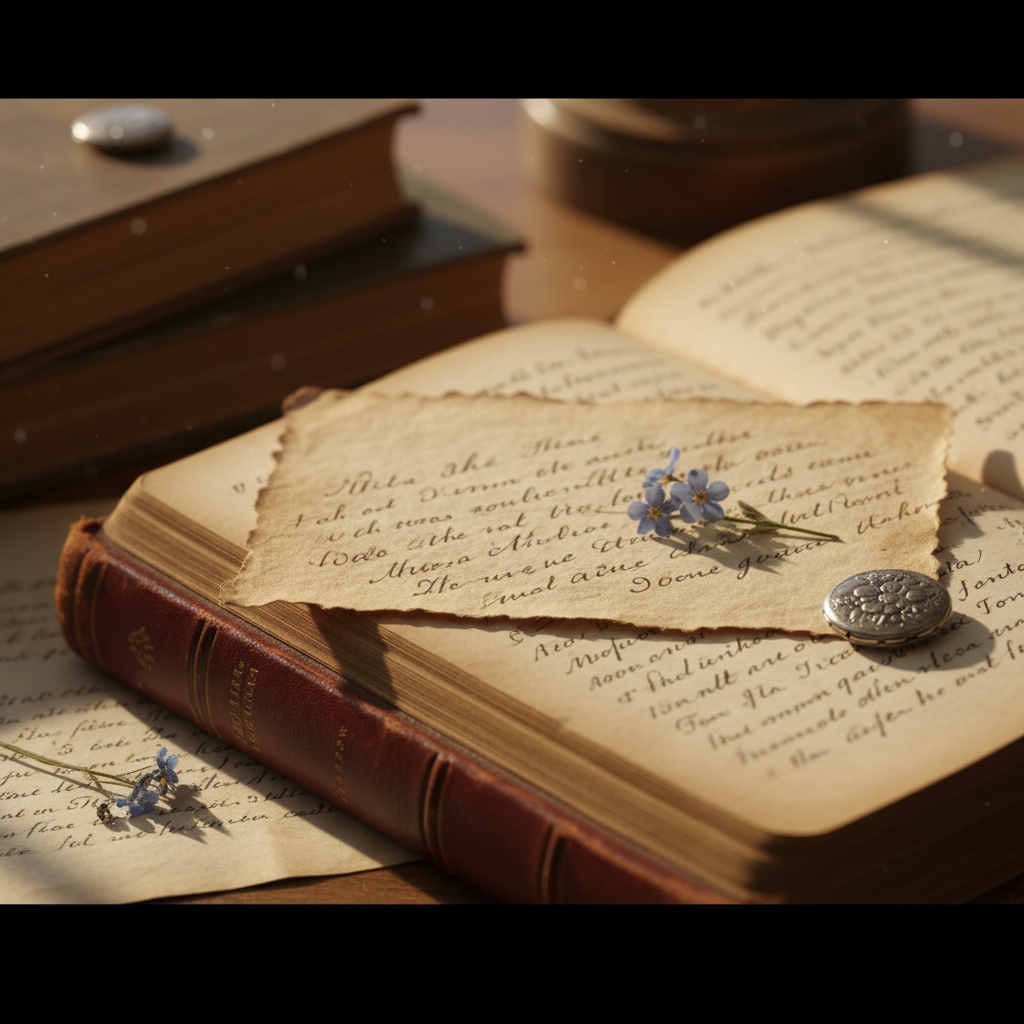 Tinta sobre paper: conservar les fràgils cartes familiars manuscrites i els llibres de receptes de l’àvia — Imatge editorial 2