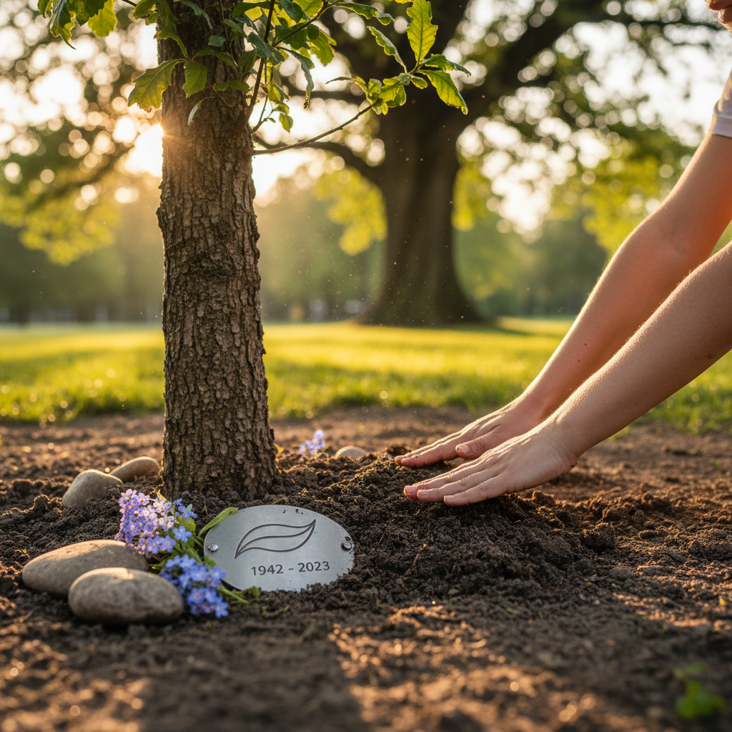 Des racines qui perdurent : planter des arbres commémoratifs pour créer des sanctuaires vivants et florissants — Visuel éditorial 2