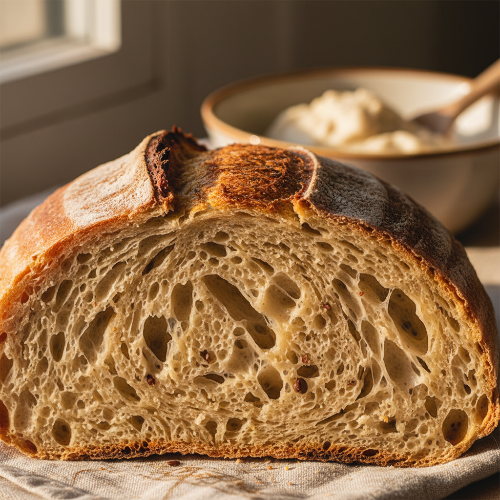Langzeitgeführter Sauerteig: Warum traditionelles Brot Blutzucker und Darm weniger belastet — Redaktionelles Bild 2
