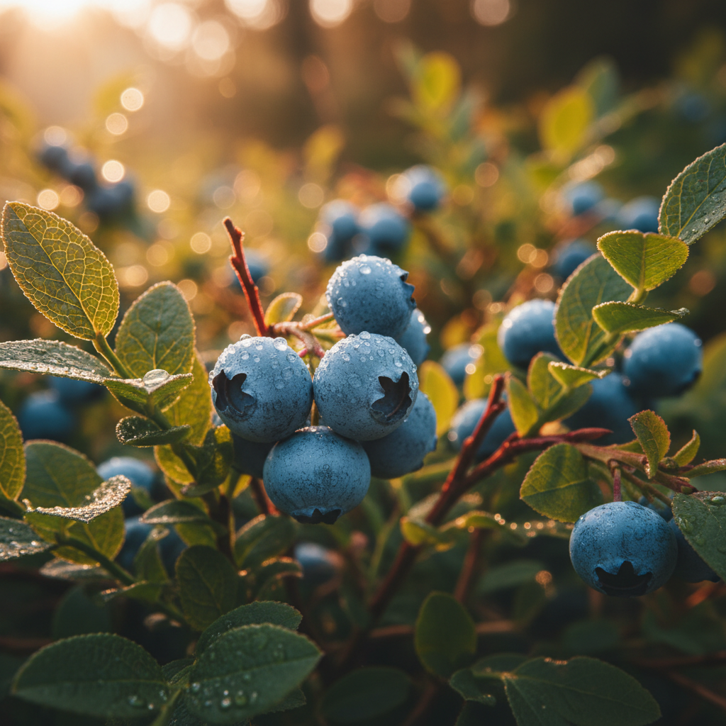Wilde Heidelbeeren: Anthocyane zum Schutz von Netzhaut und Gedächtnis — Redaktionelles Bild 2