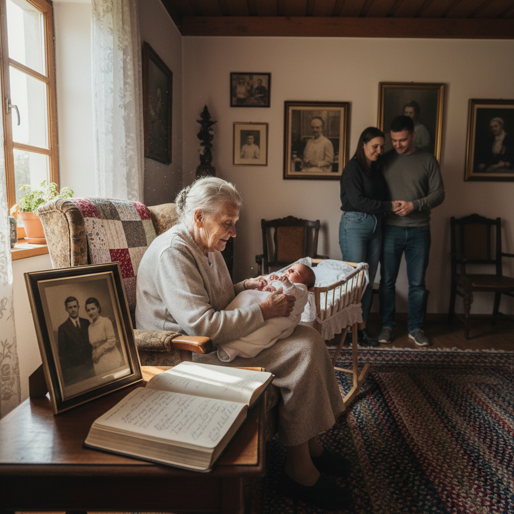 Lettres à travers le temps : ce que les arrière-grands-parents souhaitent dire aux nouveau-nés — Visuel éditorial 3