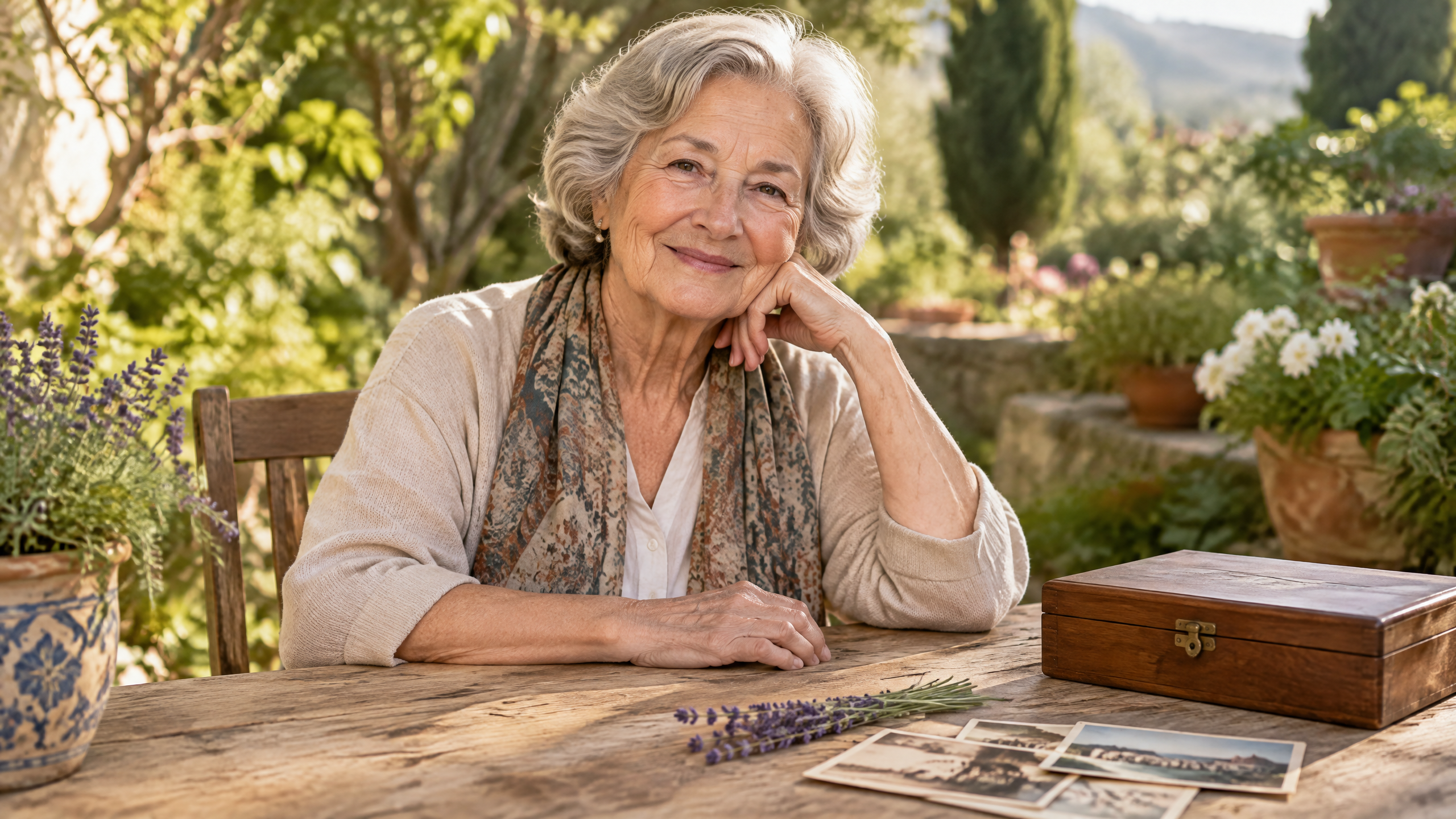 Illustrative garden image of Maria Serra Garriga in the Serra sample archive